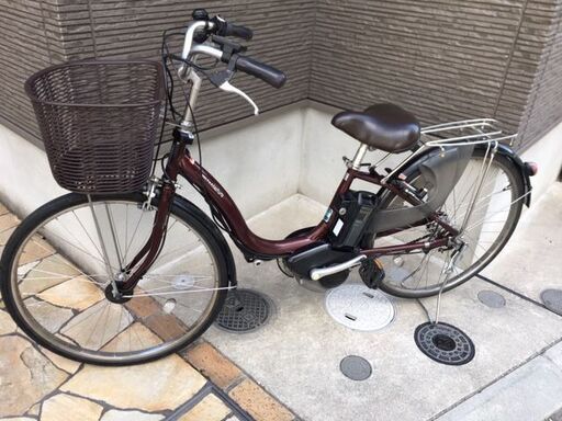 30日まで！美車バッテリーほぼ新品！ヤマハ　パスナチュラ　8.7Ah　26インチ　 電動自転車　電動アシスト自転車　1225