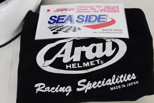 4253 Arai アライ 4輪ヘルメット CK-6K ジュニア用 カート用 XSサイズ 52-53cm 愛知県岡崎市 直接引取可