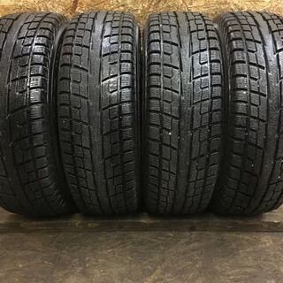 YOKOHAMA GEOLANDAR i/T-S 215/65R16 16インチ スタッドレス 4本 2016年製 バリ溝 エクストレイル フォレスター等　(MTE43) クレジットカード QR決済可能