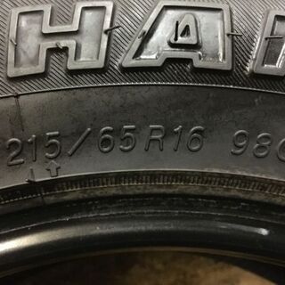 YOKOHAMA GEOLANDAR i/T-S 215/65R16 16インチ スタッドレス 4本 2016年製 バリ溝 エクストレイル フォレスター等　(MTE43) クレジットカード QR決済可能