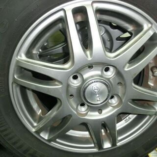 ★アルミ＆タイヤセット　ヨコハマＡdrive  155/65/13　ひげ有り　新同　軽自動車用！