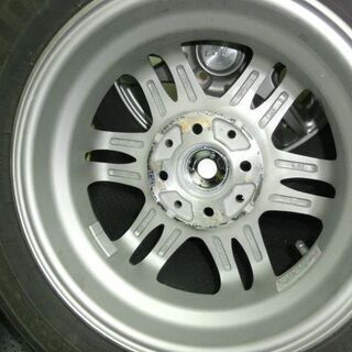 ★アルミ＆タイヤセット　ヨコハマＡdrive  155/65/13　ひげ有り　新同　軽自動車用！