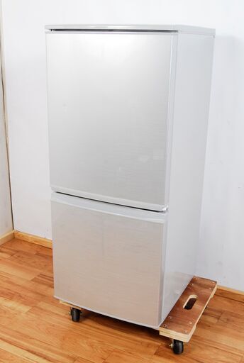 4361 SHARP シャープ ノンフロン 2ドア冷凍冷蔵庫 SJ-D14C-S 2017年製 137L つけかえどっちもドア 愛知県岡崎市 直接引取可