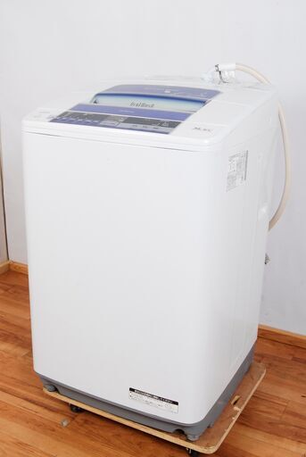 4367 HITACHI 日立 全自動電気洗濯機 BW-7TV ビートウォッシュ 7kg 2015年製 愛知県岡崎市 直接引取可