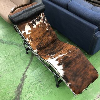 シューズロング LC4リプロダクト ハラコ ブラック×ブラウン