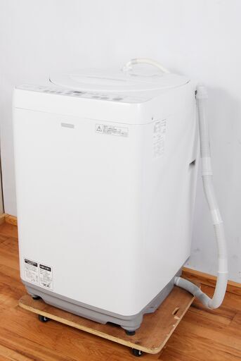 4373 SHARP シャープ 全自動洗濯機 ES-G60SC-W  6.0kg 2017年製 愛知県岡崎市 直接引取可