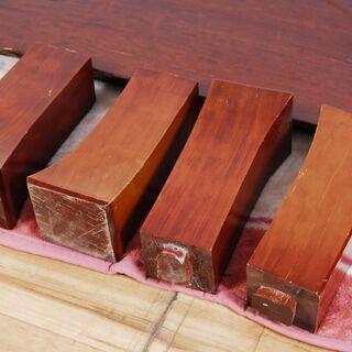 4383 耳付 紫檀 座卓 一枚板 脚取外し可 ローテーブル 幅 90cm 長さ 151.5cm 高さ32cm 天板厚み4.5cm 愛知県岡崎市 直接引取可能