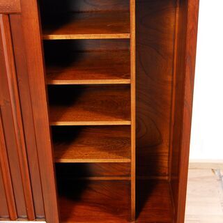 4385 松本民芸家具 下駄箱 シューズケース 靴箱 D40×W101×H105.8cm 愛知