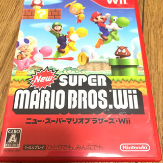 【お譲り先決まりました】スーパーマリオブラザーズ wii