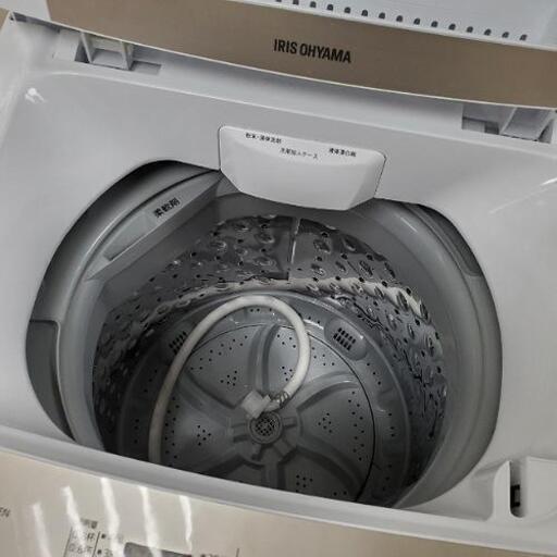 ■配送・設置可■2020年製(使用2ヶ月の美品) アイリスオーヤマ 5.0kg 全自動洗濯機 IAW-T502EN