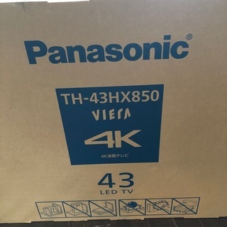 Panasonic VIERA TH-43HX850 4Kテレビ...