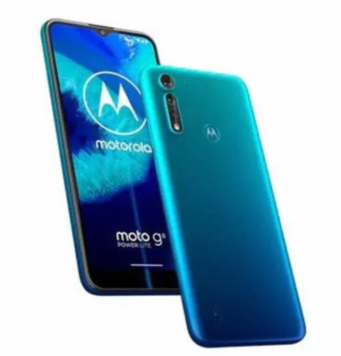 新品 SIMフリー Motorola Moto g8 power lite 4GB/64GB ポーラブルー
