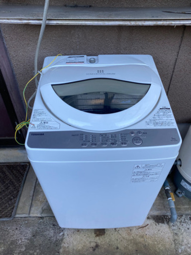東芝　洗濯機　5キロ　2018製　取引き中