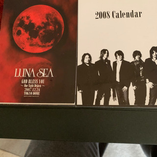 LUNA SEA 2008カレンダー(開封済)