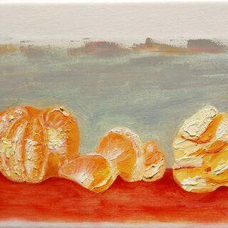 油絵直筆絵画 みかん ２ Angstrom 田辺のインテリア雑貨 小物 その他 の中古あげます 譲ります ジモティーで不用品の処分