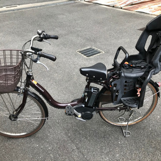 ヤマハパス　二人乗り　電動自転車　京都市