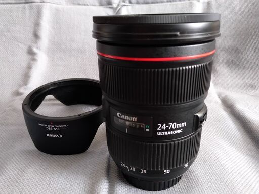 【美品】CANON　EF２４－７０／F２．８L　Ⅱ　USM