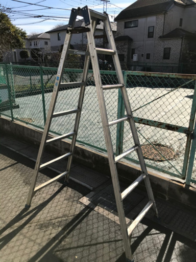 ALINCO アルインコ アルミ製 はしご兼用脚立 KYN-210