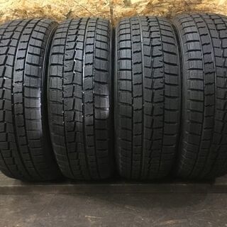 未走行に近い DUNLOP WINTER MAXX WM01 215/55R18 18インチ 