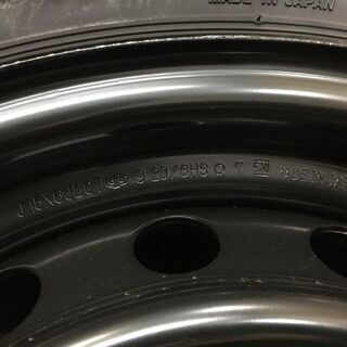 新車外し 2020年製【BS ECOPIA RD613 195/80R15 107/105N LT】夏タイヤ 