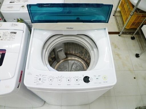 洗濯機 4.5kg 2016年製 Haier JW-C45A ハイアール ホワイト 苫小牧西店