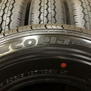 新車外し 2020年製 BS ECOPIA RD613 195/80R15 107/105N LT 15インチ 