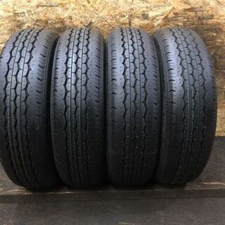 新車外し 2020年製 BS ECOPIA RD613 195/80R15 107/105N LT 15インチ 夏タイヤ 4本 レジアスエース キャラバン等　(VTD333) クレジットカード QR決済可能