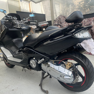 T-MAX 500 逆車　車検令和3年8月まで　 COMBATマフラー　ＨＩＤ　ウオタニＳＰ T-MAX 500 逆車 車検令和3年8月まで COMBATマフラー HID