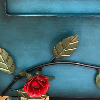 新品商品　メール　ボックス　ローズ　オススメ　オシャレ　インテリア　在庫限り