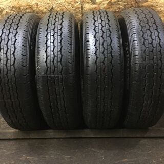 新車外し【BS ECOPIA RD613 195/80R15 107/105N LT】夏タイヤ【200系 ハイエース 純正ホイール 6J6HPCD139.7+35】2018年製　(VVT43) クレジットカード QR決済可能