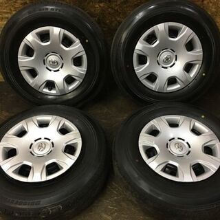 新車外し【BS ECOPIA RD613 195/80R15 107/105N LT】夏タイヤ【200系