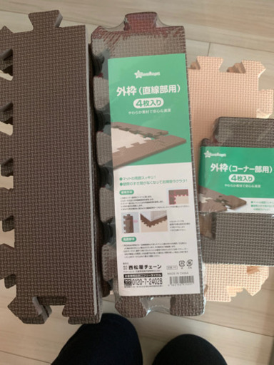 西松屋組み合わせマット ちーず 勝どきのベビー用品 安全 保護グッズ の中古あげます 譲ります ジモティーで不用品の処分