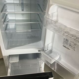 美品！ 2019年製 ハイセンス Hisense 冷凍冷蔵庫 HR-D1302 ホワイト 