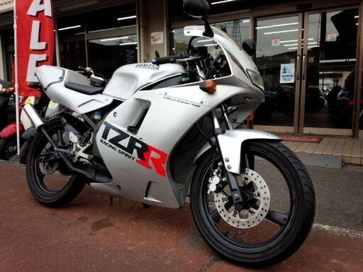 NO.3621　ＴＺＲ５０Ｒ　水冷２サイクル７．２馬力エンジン　６速ギヤ　セル付き　シルバー　☆彡