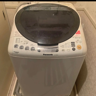 【ネット決済・配送可】Panasonic 乾燥機能付き洗濯機