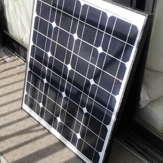 家庭用太陽光関係⑥　中古　太陽光発電パネル　50W