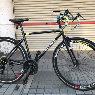 ご予約中。お洒落ドロップハンドル　クロスバイク ！中古自転車