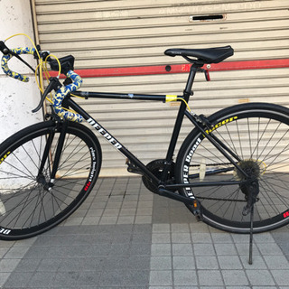 ご予約中。お洒落ドロップハンドル　クロスバイク ！中古自転車