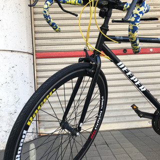 ご予約中。お洒落ドロップハンドル　クロスバイク ！中古自転車