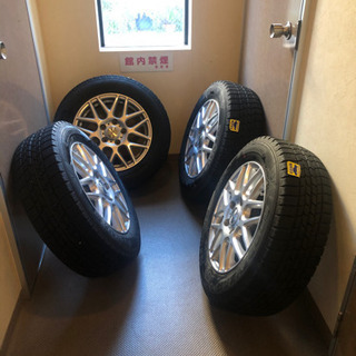 【保管場所での受け渡し希望】195/65/R15スタッドレス&ホイールセット195/65/R15