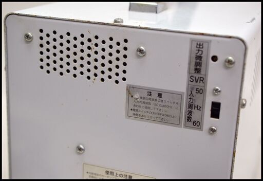 中古 スワロー電機 交流定電圧電源装置 SVR-3000 （85V～115V ⇒ 100V） 日動工業 変圧器