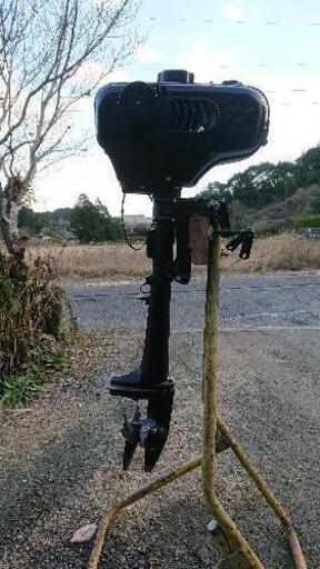 船外機スタンド。