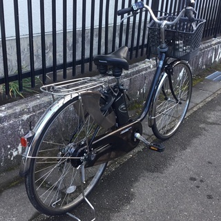 美品＞パナソニック・電動アシスト自転車 VIVI・DX・ブラック・BE–END633B