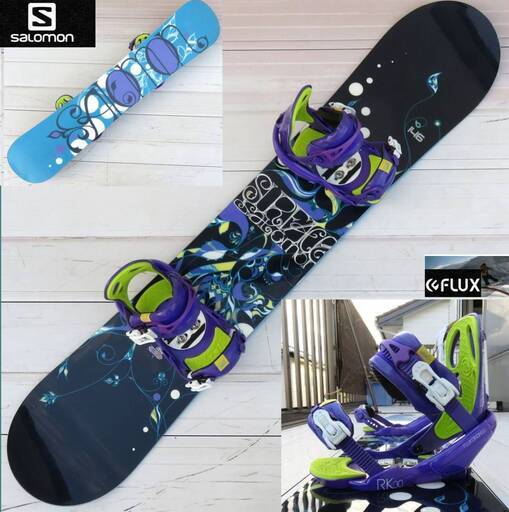 SALOMON SURFACE WOMAN 151 サロモンビンディング付 サロモン SALOMON スノーボード surface ビンディング セット