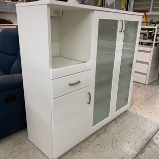 クリーニング＆メンテ済】ニトリ キッチンカウンター レンジボード 
