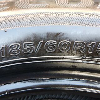 185/60R15　4本組　BSエコピア　新車はずし　ヴィッツ、フィット