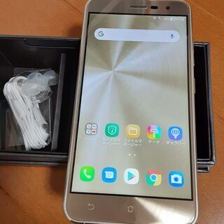 【取引終了】SIMフリースマホ ASUS Zenfone 3 ク...