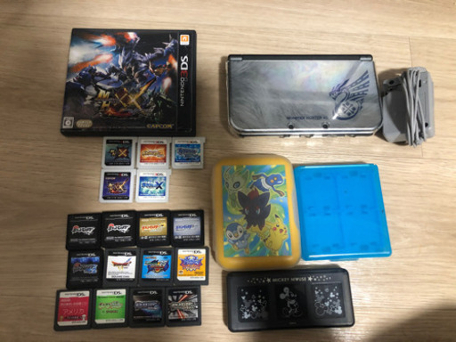 任天堂3dsll本体と3dsソフト5個とdsソフト12個 オレンジ 西東京のおもちゃの中古あげます 譲ります ジモティーで不用品の処分 任天堂3dsll本体と3dsソフト5個とdsソフト12個 オレンジ 西東京のおもちゃの中古あげます 譲ります ジモティーで不用品の処分