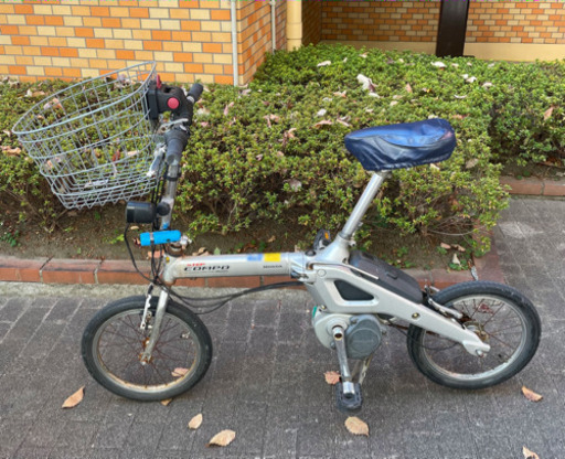 絶版希少 ホンダ 電動アシスト自転車 ステップコンポ 電動自転車 折り畳み式 バッテリーリフレッシュ済み実働車両