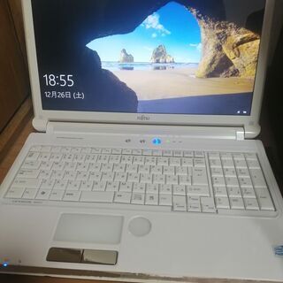 富士通  メモリ4G HDD大容量640G CDDVD読み書き ...